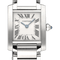 Montre Cartier Tank Française - Montre quartz en acier, 2009, boîte et papiers 58 Facettes