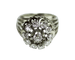 Bague 59 Bague Marguerite 1950 en or blanc et diamants 58 Facettes C2091