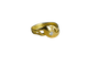 Bague 55 Bague serpent sertie clos en or jaune et diamant 58 Facettes Ref2072