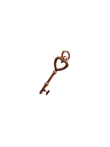 Pendentif Tiffany & Co - Pendentif clé en or rose 18 carats 58 Facettes
