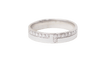 Bague 51 Bague en or blanc 18 kt et diamants 58 Facettes 32169