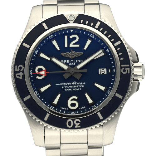 Montre Breitling Superocean II 42 - Montre automatique acier A17366 (2017) 58 Facettes BTL/SOC/094