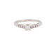 Bague 50 Mauboussin Sel de ma vie - Bague solitaire en or blanc et diamants 58 Facettes 31102