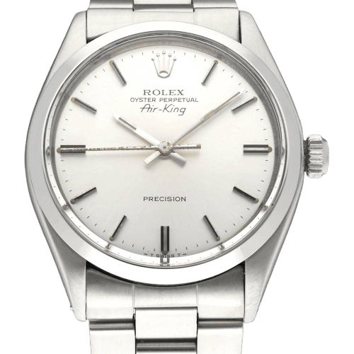 Montre Rolex Air-King Precision - Montre en acier réf. 5500 (1978) 58 Facettes ROL/AIK/168