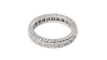 Bague 49 Alliance américaine tour complet en platine 850 et diamants 0,92 ct 58 Facettes 30685