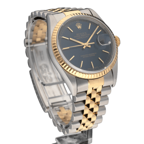 Montre Rolex Datejust 16233 - Montre automatique en or et acier, 36 mm (2000) 58 Facettes ROL/DJ1/1284