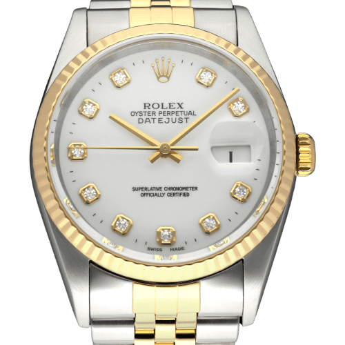 Montre Rolex Datejust - Montre 16233G 36 mm (2003), boîte et papiers 58 Facettes ROL/DJ1/1195
