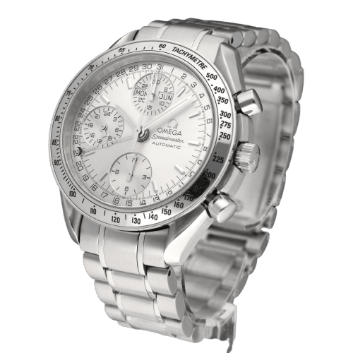 Montre Omega Speedmaster Day-Date - Montre automatique en acier 39 mm 58 Facettes OMG/SPE/536