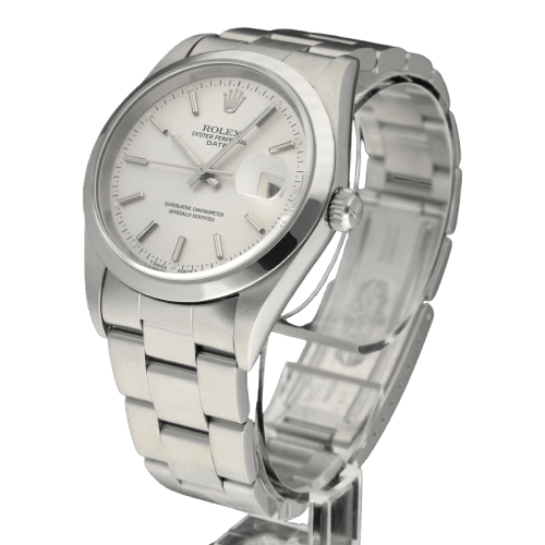 Montre Rolex Oyster Perpetual Date - Montre automatique réf. 15200 acier 34 mm (1999) 58 Facettes ROL/OPD/251