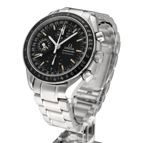Montre Omega Speedmaster Day-Date - Montre automatique en acier 39 mm 58 Facettes OMG/SPE/541