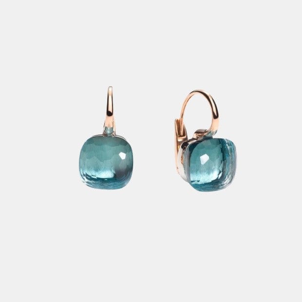 Boucles d'oreilles Nudo Or Topaze 18ct