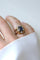 Bague 48 Boucheron - Bague cocktail en or jaune 18k et platine, saphirs et diamants 58 Facettes