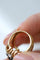 Bague 48 Boucheron - Bague cocktail en or jaune 18k et platine, saphirs et diamants 58 Facettes
