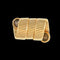 BULGARI - MONETE - Manchette Or Jaune et Argent 58 Facettes