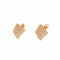 Boucles d'oreilles Roberto Coin Roman Barocco - Boucles d’oreilles en or rose 18 K et diamants 58 Facettes 2.19363