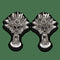 Boucles d'oreilles Piaget Joaillerie - Boucles d’oreilles clips en platine saphirs et diamants 58 Facettes FB10037