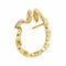 Boucles d'oreilles Cartier - Boucles d’oreilles créoles en or jaune 750 58 Facettes OC-66300082