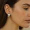 Boucles d'oreilles Boucles d'oreilles en or gris 18 carats et diamants 58 Facettes 66000233