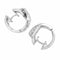 Boucles d'oreilles Boucles d'oreilles en or gris 18 carats et diamants 58 Facettes 66000233
