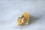 Boucles d'oreilles Gübelin - Boucles d’oreilles clip torsadées en or jaune 18kt et perles 58 Facettes