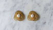 Boucles d'oreilles Gübelin - Boucles d’oreilles clip torsadées en or jaune 18kt et perles 58 Facettes