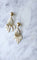 Boucles d'oreilles Boucles d'oreilles pendantes à franges en or jaune 18k et perles 58 Facettes