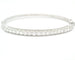 Bracelet Bracelet rigide en or blanc 18 ct et diamants 2,80 ct 58 Facettes 8267