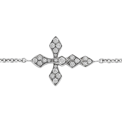 Bracelet Akillis Python - Bracelet en or blanc et diamants 58 Facettes OC-62000273