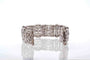 Bracelet Bracelet Art déco en platine et diamants 58 Facettes 25531