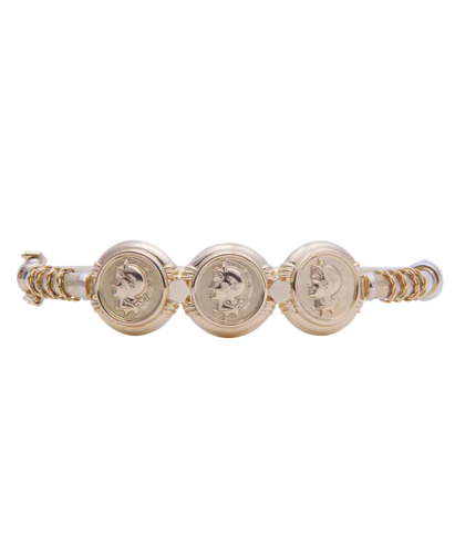 Bracelet Roman - Bracelet jonc rigide en or jaune 18K 58 Facettes BO210738/ROMAN