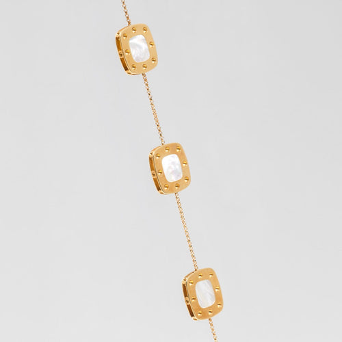 Bracelet Roberto Coin - Bracelet en or jaune 18 K et nacre 58 Facettes 2.19370