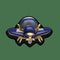 Broche Broche Abeille – Or Jaune 18k – Lapis-Lazuli et Nacre – Vers 1980 58 Facettes FB10877
