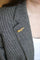 Broche Broche sauterelle ancienne en or jaune 18kt et diamants 58 Facettes