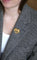 Broche Broche chimère ancienne en or jaune 18k et diamant taille coussin 58 Facettes