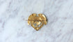 Broche Broche chimère ancienne en or jaune 18k et diamant taille coussin 58 Facettes