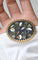 Broche Broche fleur pietra dura en or jaune 18kt et pierres dures 58 Facettes