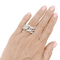Bague 57 Pomellato Catene - Bague en or blanc et diamants 58 Facettes 34754