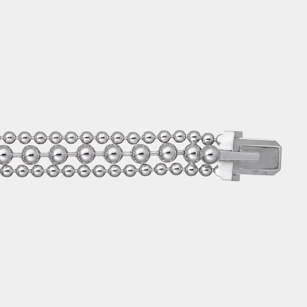 Bracelet Panthère Or blanc Diamant