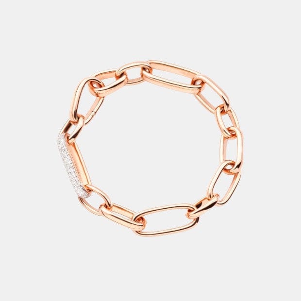 Bracelet Iconica Or rose Diamant 1ct