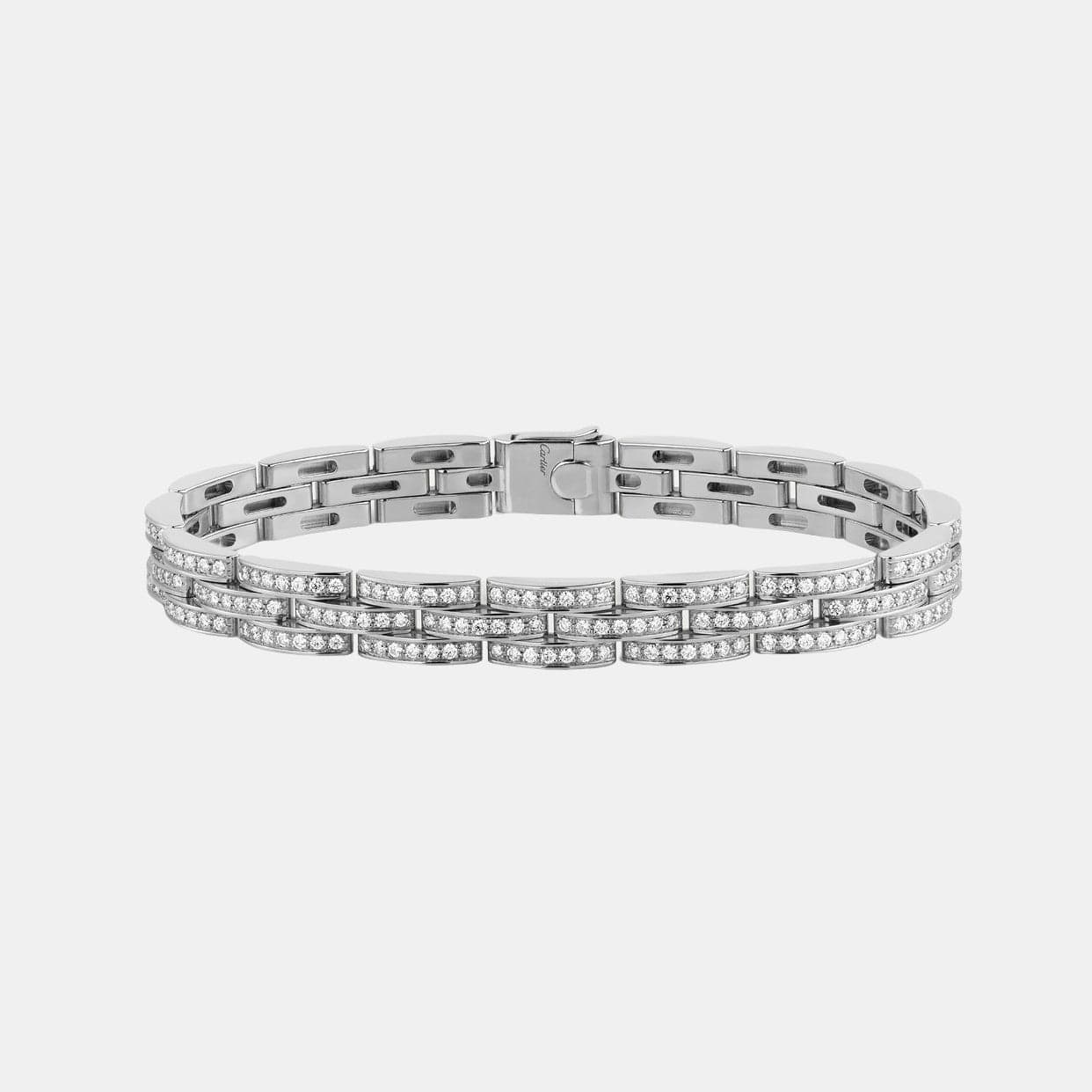 Bracelet d'oreilles Maillon Panthère, pavées