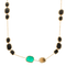 Collier ROBERTO COIN - Black Amphibole Jade - Sautoir en Or rose, Jades, Agates et Diamants 58 Facettes DV0770-5