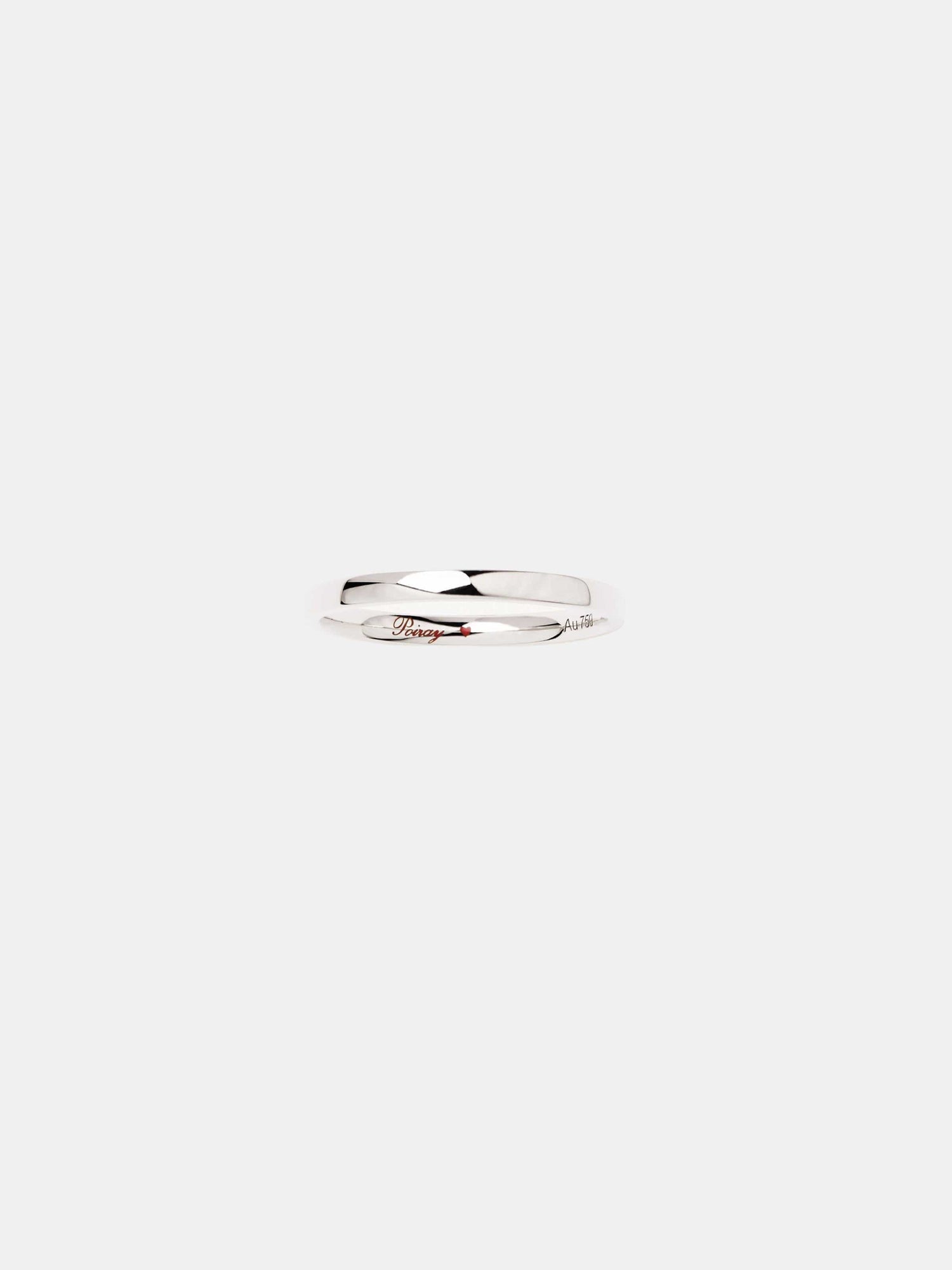 Bague Alliance Or blanc 