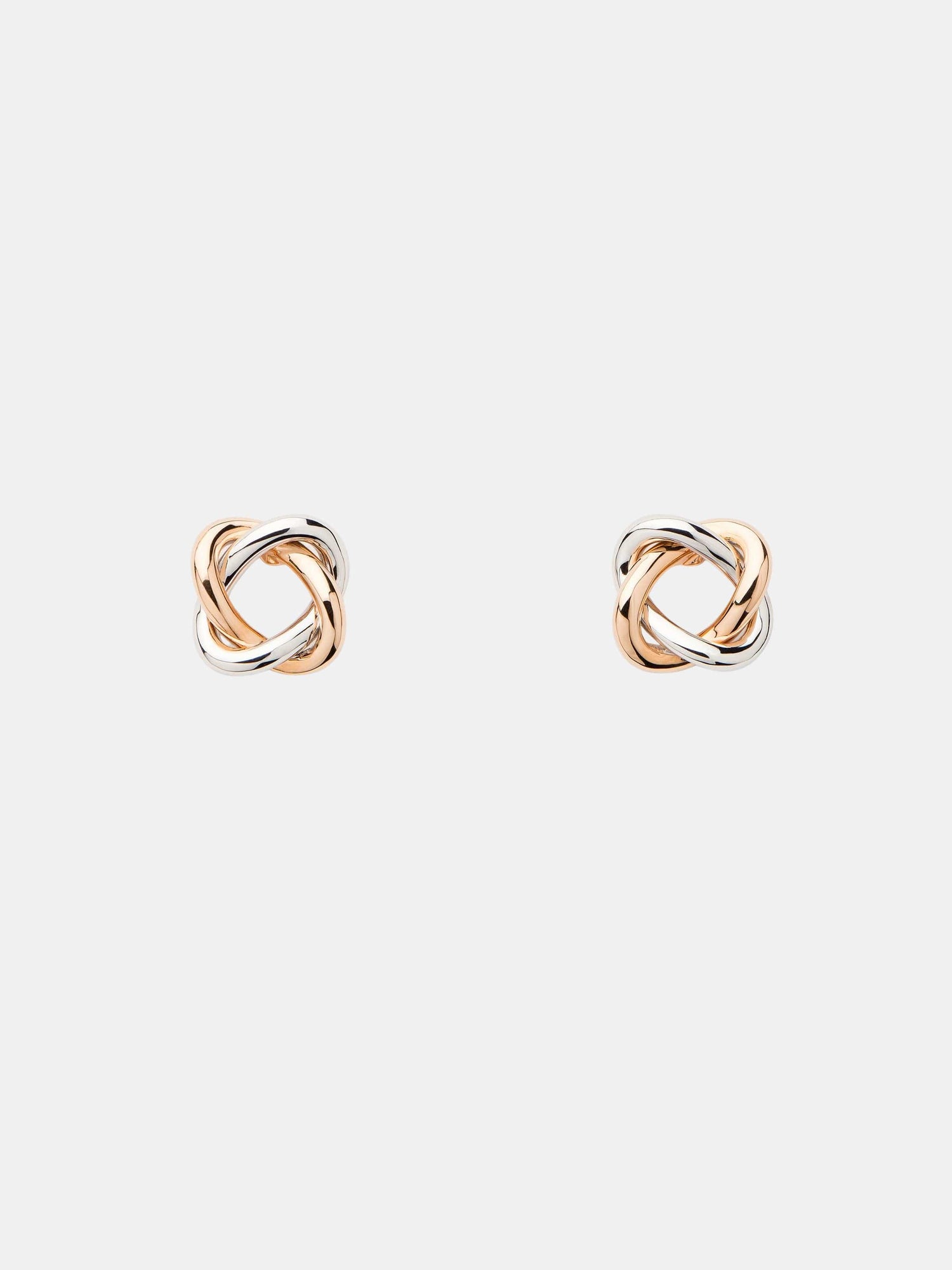 Boucles d'oreilles Tresse Or 