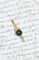 Montre Pendentif clé de montre en or jaune 18kt et jaspe sanguin 58 Facettes