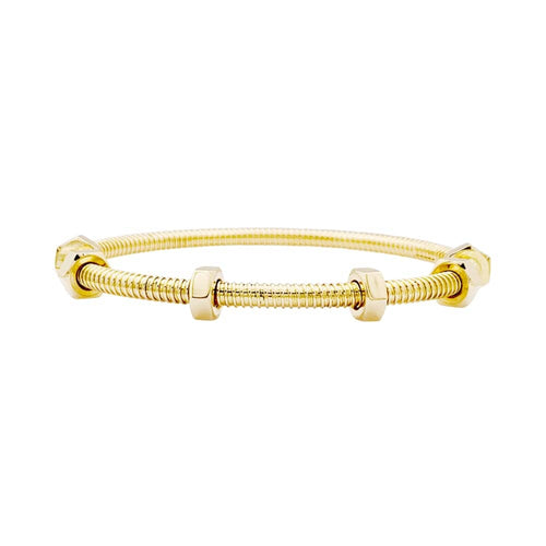 Bracelet Cartier Écrou - Bracelet jonc ouvrant en or rose 58 Facettes 35318