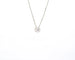 Collier Collier point lumineux - Diamant 0,60 ct en or blanc 18 ct 58 Facettes 13124
