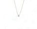 Collier Collier point de lumière - Pendentif en or blanc 18 kt et diamants 0,47 ct 58 Facettes 13072