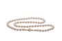 Collier Collier de perles de culture avec fermoir en or jaune 18k 58 Facettes 27737