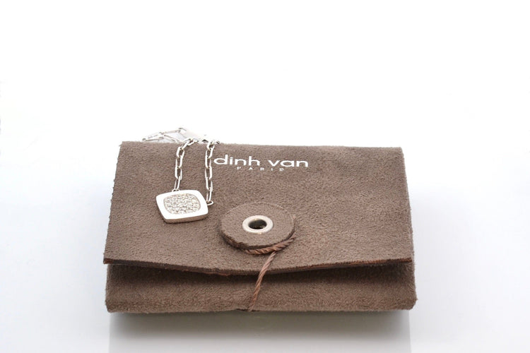 Collier Dinh Van Impression - Collier en or blanc 18k et diamants 58 Facettes 26918dv