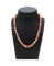 Collier Collier de perles de corail rose synthèse et nacre en or jaune 18K 58 Facettes BO220439/CORAILENPERLES